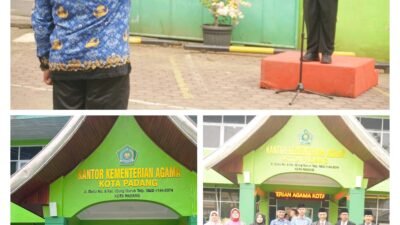 Kakan Kemenag Padang: Apel Hari Kesadaran Nasional Momentum Perkuat Disiplin dan Nasionalisme