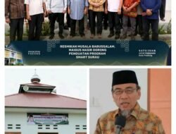 Wawako Maigus Nasir Resmikan Musala Babussalam, Dukung Program Smart Surau