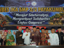 Mubes I Alumni SMP 3/2, Pemko Payakumbuh Dorong Sinergi Lintas Generasi dan Transformasi Digital