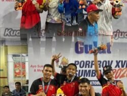 Pegawai Lapas Bukittinggi Raih Perak Porprov Sumbar, Miko Sihaloho Jadi Juara Kedua Gulat 74 Kg