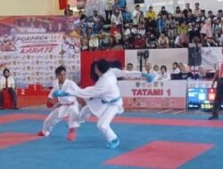 Hari Ketiga Karate Porprov XVI Sumbar, Kontingen Kota Padang Pimpin Perolehan Medali