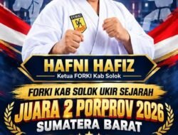 Hafni Hafiz Apresiasi Masyarakat Koto Baru atas Suksesnya Karate Porprov XVI Sumbar