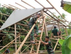 Satgas TMMD ke-130 Mulai Bangun Rumah Ibu Mia, Bantuan BAZNAS Hadirkan Harapan Baru bagi Warga Mentawai