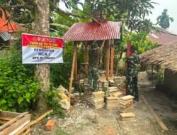 Satgas TMMD ke-130 Kodim 0319/Mentawai Genjot Pembangunan MCK Milik Bernardo
