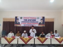 BAN Prop Sumbar dalukan Akreditasi MTsN 7 Padang Pariaman