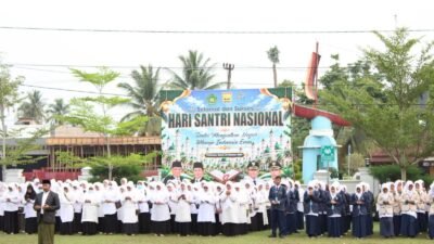 Peringatan Hari Santri Nasional di Kota Pariaman Berlangsung Meriah