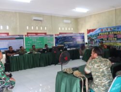 Dansatgas TMMD ke-130 Pimpin Rapat Evaluasi, Pastikan Pembangunan Berjalan Optimal
