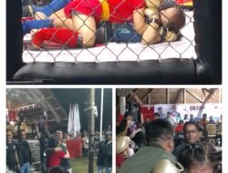 Wina Oktarin Sabet Emas MMA, Disambut Sorak dan Saweran Pejabat Mentawai