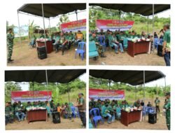 TMMD ke-130, Kodim 0319/Mentawai Edukasi Warga Rokot tentang Konservasi Hutan
