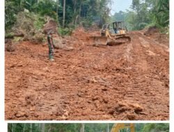 Satgas TMMD ke-130 Buka Keterisolasian Mentawai, Jalan Lingkar Bukit Pamewa Tembus Progres 50 Persen