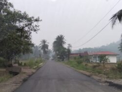 Ruas Jalan Provinsi Guguak Cino Sawah Lunto via Padang Ganting Sudah Mulus, Masuk Kota Batusangkar Masih Rusak