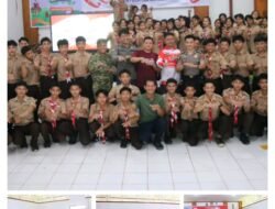 Peduli Generasi Bangsa, Satgas TMMD ke-130 Kodim 0319/Mentawai Gelar Penyuluhan Bahaya Narkoba di Sekolah