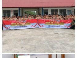 Beri Wawasan dan Pemahaman Hukum kepada Pelajar, Satgas TMMD ke-130 Kodim 0319/Mentawai Gelar Penyuluhan Hukum