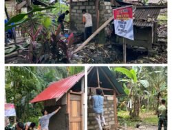 Genjot Pembangunan Tiga Unit MCK di Goisoinan, Satgas TMMD ke-130 Tingkatkan Sanitasi Warga
