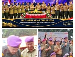 Kemah Bakti Kebangsaan di Tahura Bung Hatta, DPP IARMI Sumbar Rayakan HUT ke-46 dengan Syukuran dan Potong Tumpeng